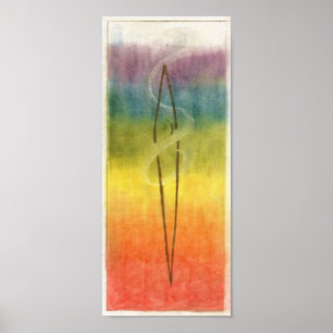 Poster de respiração de Chakra