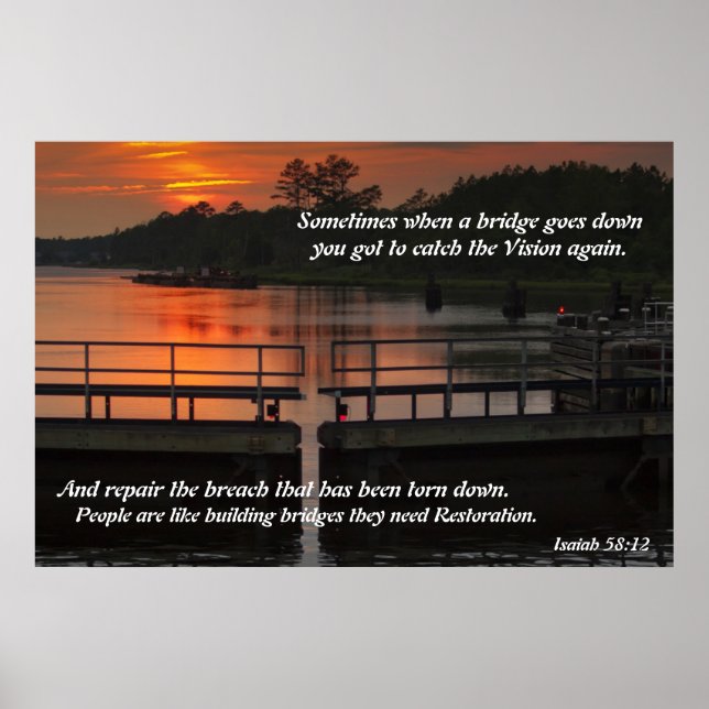 Poster de Restauração de Pontes de Comutação (Frente)