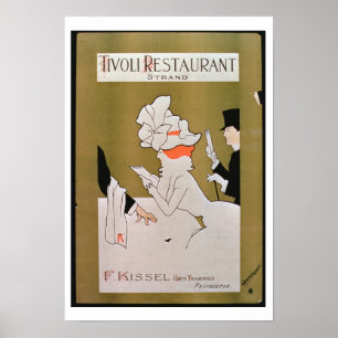 Póster De "restaurante Tivoli, costa", Londres (litho da