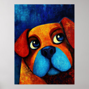 Poster de Retrato de Cão