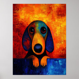 Poster de Retrato de Cão
