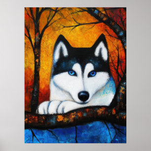 Poster de Retrato de Cão