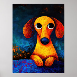 Poster de Retrato de Cão