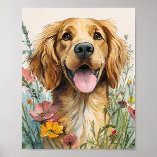 Poster De Retriever De ouro - Wa De Retriever De O