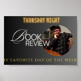 Poster de Revisão do Livro Noturno de Quinta-feira