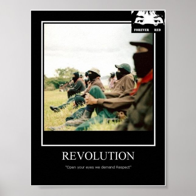 Poster de revolução (Frente)