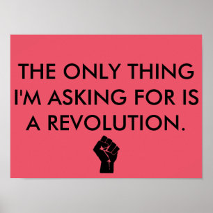Poster de revolução