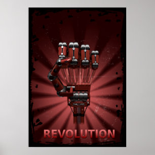 Poster de Revolução Robótica