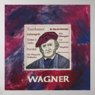 Poster de Richard Wagner