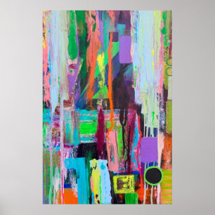 Poster de Risco Roxo 24 x 36