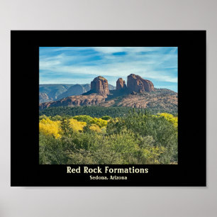 Poster de Rochas Vermelhas Arizona Sedona