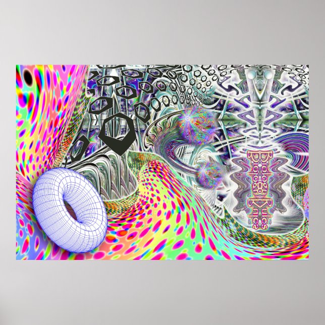 Poster de Rosquinha biológica (Frente)