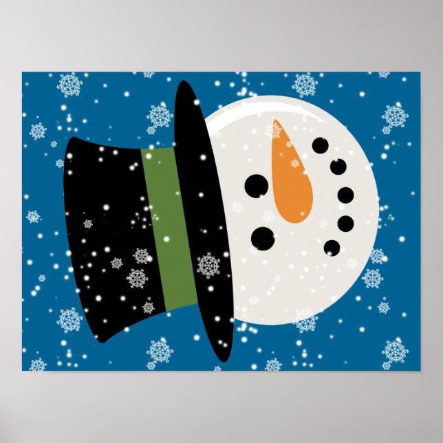 Poster DE ROSTO DE NEVE (Frente)