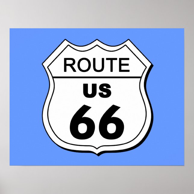 Poster de rota 66 (Frente)