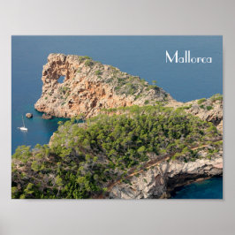 póster de Sa Foradada na ilha de Mallorca