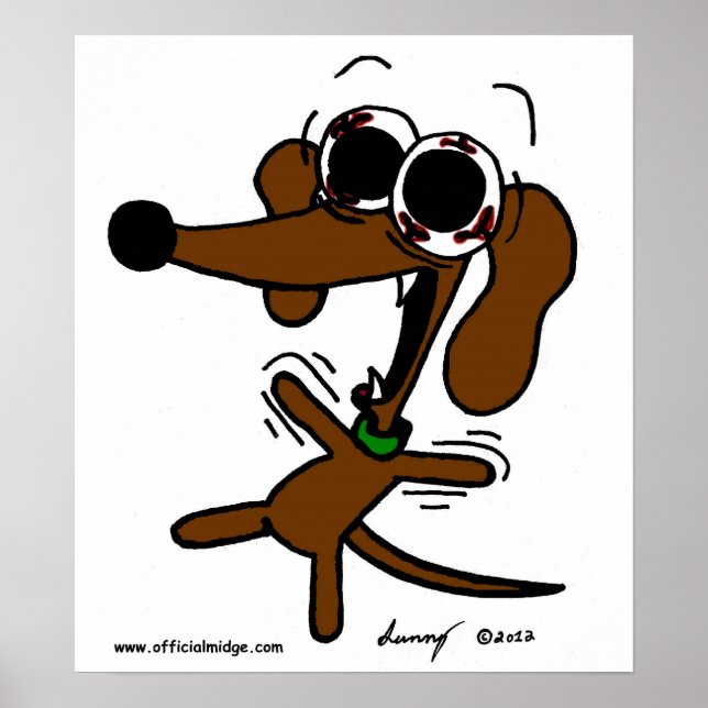 Poster de Saída do Freakin Midge (Frente)