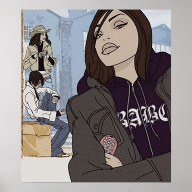 Poster de Saída Hangin nº 1 (Frente)