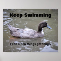 Poster de sala de aula de perseverança