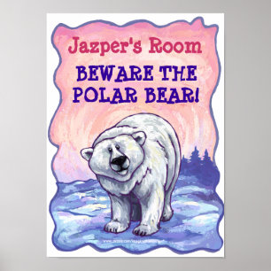 Poster de Sala Pessoal do Urso Polar