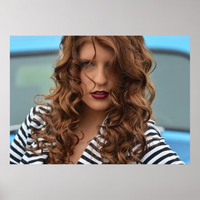 Poster de Salão Personalizável (Frente)