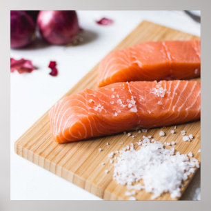 Poster de salmão
