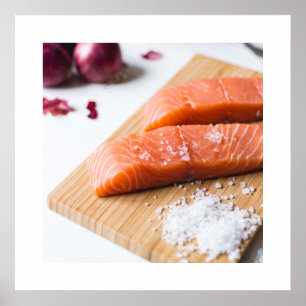 Poster de salmão