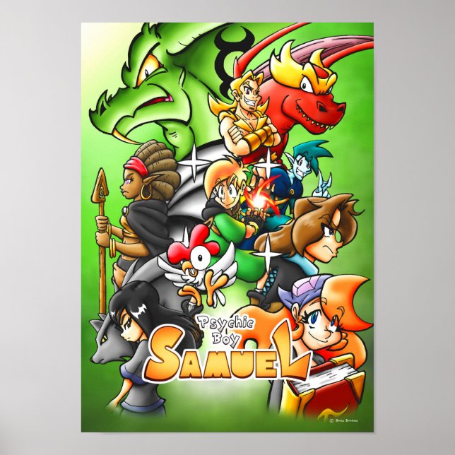 Poster de Samuel Psychic Boy (Frente)