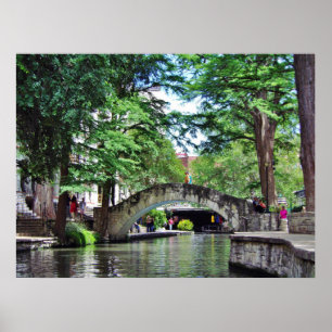 Poster de San Antonio River Walk