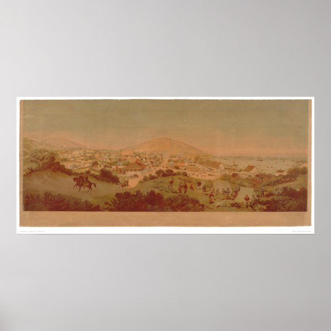 Poster de São Francisco, CA. (1512A) (Frente)