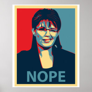 Poster de Sarah… Nope