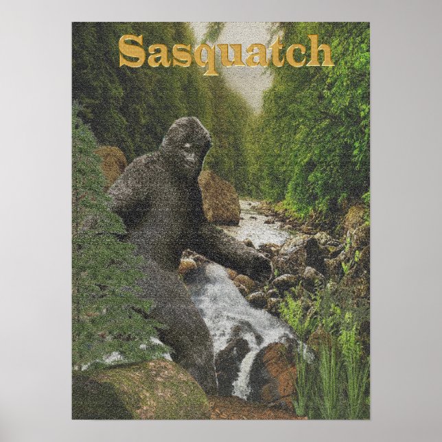 poster de sasquatch (Frente)