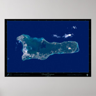 Poster de satélite Grand Cayman