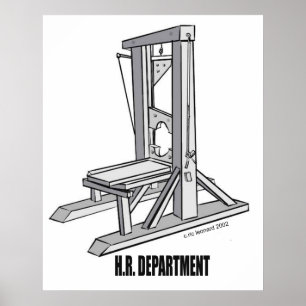 Poster de Sátira de Recursos Humanos