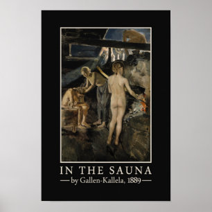 Poster de Sauna de Gallen-Kallela