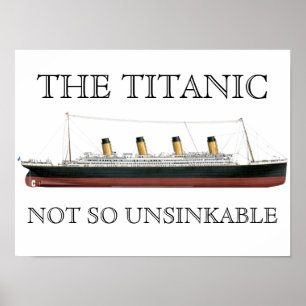 Poster de Semi-Gloss Titanic