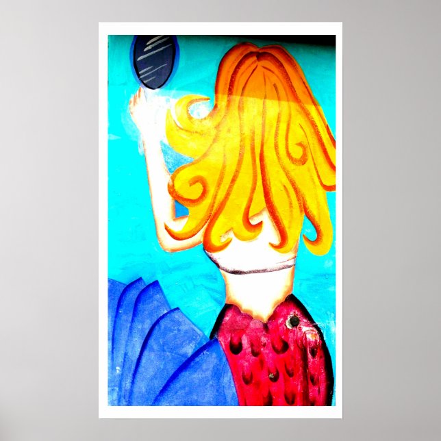 poster de sereia loira (Frente)