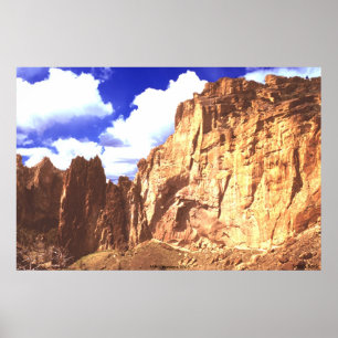 Poster De "serenidade alta do deserto da rocha Smith"