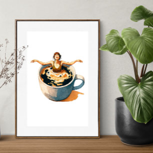 Poster de Serenidade do Café