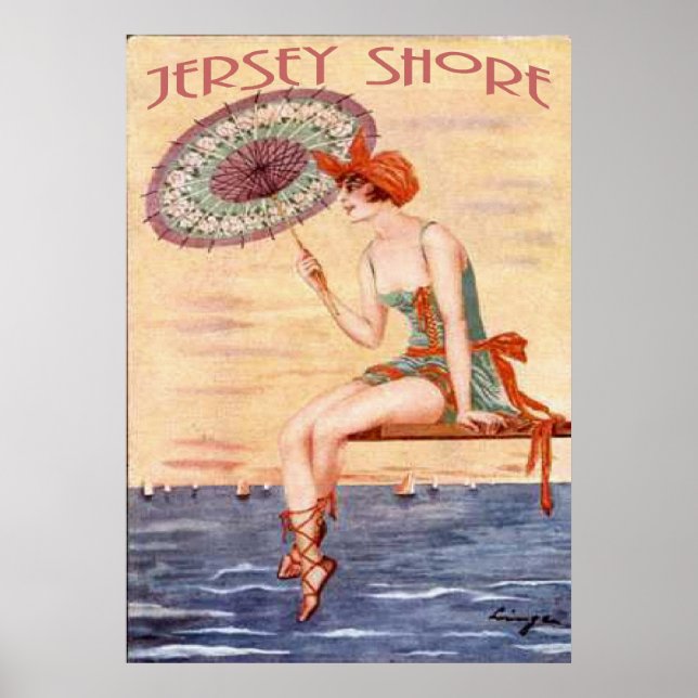 Poster de Shore de Jersey (Frente)