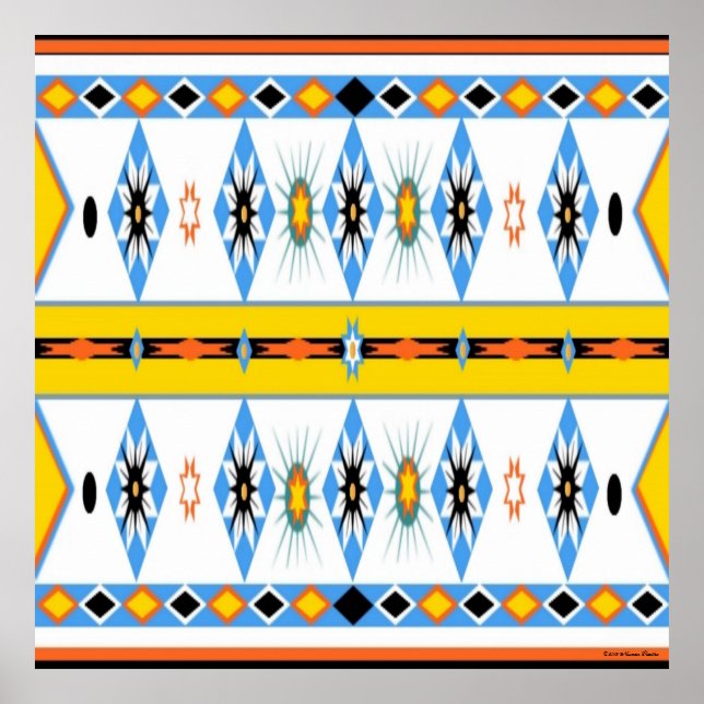 Poster de Shoshone Americano (Frente)