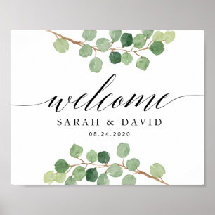 Poster de Sinal de Boas-Vindas do Casamento