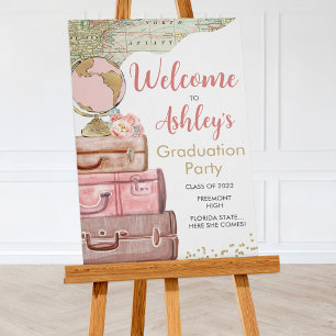 Poster de Sinal de Boas-vindas do Viagem de Gradua
