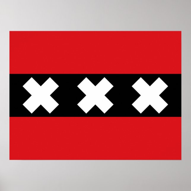 Poster de Sinalizador Amesterdã (Frente)