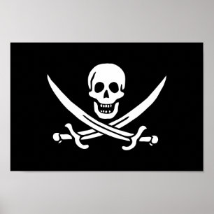 Poster de Sinalizador de Pirata