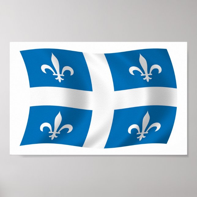Poster de Sinalizador de Quebec (Frente)