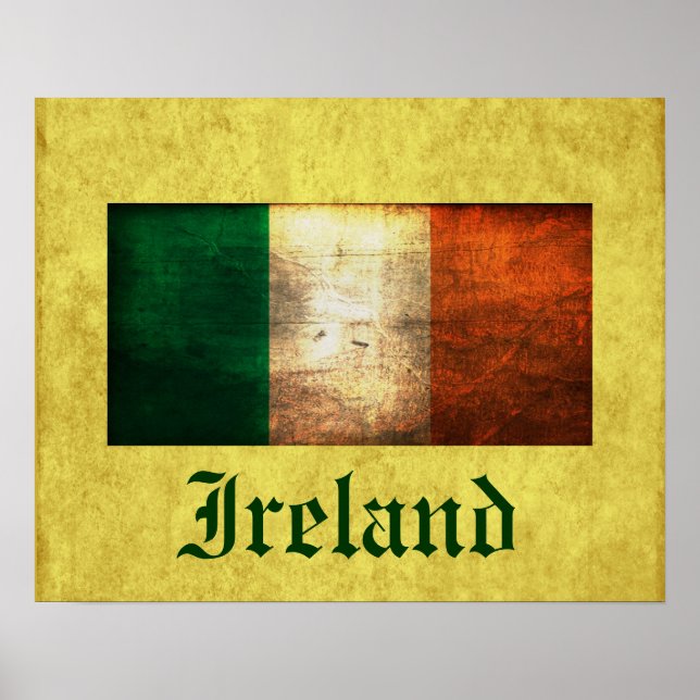 Poster de Sinalizador Distinto da Irlanda (Frente)