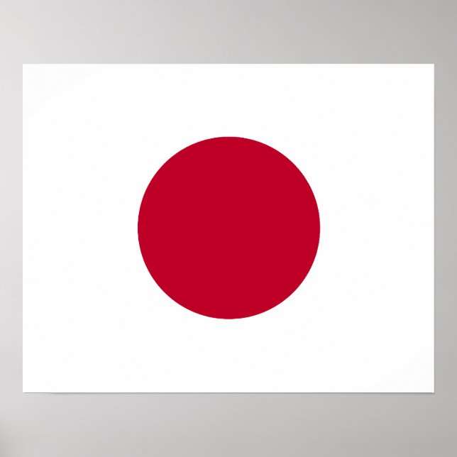 Poster de Sinalizador do Japão (Frente)
