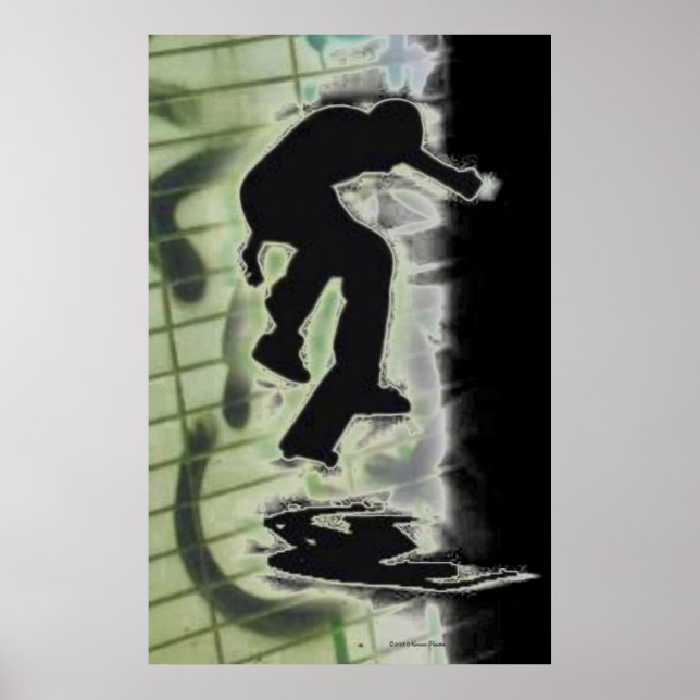 Poster de skater (Frente)