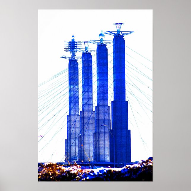 Poster de Skyline de Kansas City (Frente)