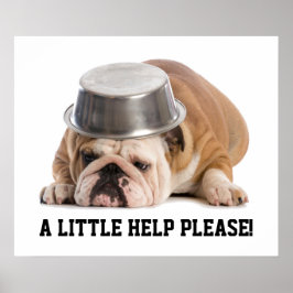 Poster de Solicitação de Ajuda